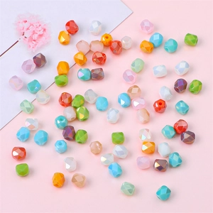 Gekleurde gefacetteerde kristallen glazen kralen voor DIY sieraden maken en kettingen