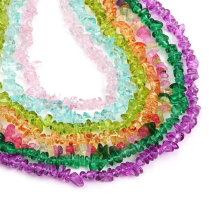 Unregelmäßige natürliche Edelsteinperlen in verschiedenen Farben für DIY-Schmuck