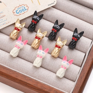 Creative gradient alloy Jiji cat charms for DIY handmade mobile phone chains and jewelry