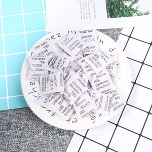 Silica gel desiccant packets for jewelry moisture protection and oxidation prevention