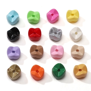 Colorful acrylic gear star beads for DIY handmade bracelets and necklaces