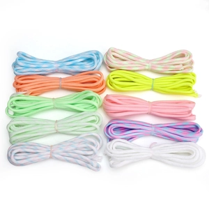 Luminous 7-strand nylon paracord set in various colors for DIY bracelets and necklaces