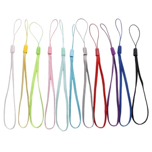 Multifunctionele Polyester Gevlochten Keycords Voor Mobiele Telefoon ID Kaart USB DIY Sieraden Maken Accessoires Gekleurde Polsbandjes