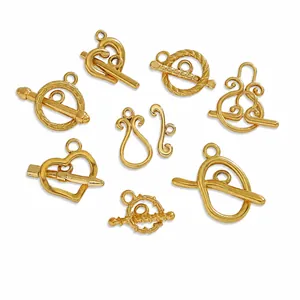 Stainless Steel Toggle Clasp OT Buckle Set Cupid Bee Heart Shape Jewelry Making Connector Findings For DIY Bracelet Necklace