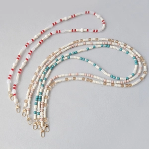 Acrylic Beaded Bag Strap Candy Color Replacement Shoulder Strap For Crossbody Bag Phone Case Handle Fashion Accessories