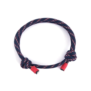 Nautical Paracord Braided Bracelet For Men Women Adjustable Sliding Knot Hand Woven Outdoor Sport Style Rope Wristband Jewelry Gift