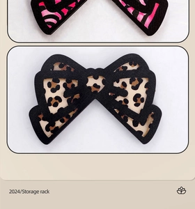 Details von rosa Zebra- und braunen Leopardenmuster-Bögen für Computer-Desktops