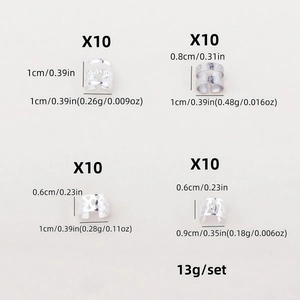 Set of 40 pieces silver retro dreadlock rings with hollow patterns for hair styling