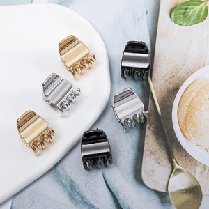 Minimalistische Mini Metall Haarklammer Legierung Kleine Haarklemmen Für Damen Mädchen Pony Seite Haarschmuck Koreanischen Stil