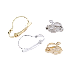 DIY gold and silver lever-back earring hooks and converters for jewelry making