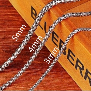 Hip Hop Edelstahl Venezianerkette Für Herren Poliert Drachenknochen Kette Silber Gold Schwarz Geometrischer Halsschmuck Geschenk