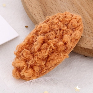 Pinces à Cheveux Mignonnes en Fausse Fourrure de Mouton Style Coréen Barrettes BB en Peluche Accessoires de Mode pour Femmes