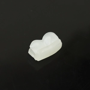Single eco-friendly hiphop grillz silicone molding wax bar for teeth alignment