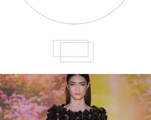 Close-up of black 3D flower textured fabric showing intricate artistic details