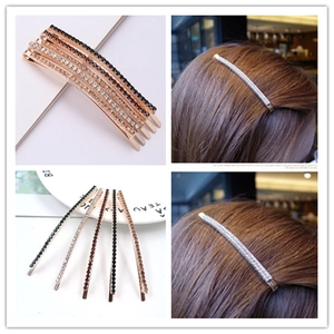 Fashion Alloy Rhinestone Hair Clip Set For Women Shiny Artificial Pearl Bobby Pin Star Butterfly Geometric Hair Accessories