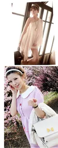 Detailed view of handmade beaded crystal headband worn by fashion models with chic dresses