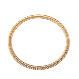 Serre-Manches en Acier Inoxydable Minimalistes Bracelets Ressort Élastiques Tendances Pour Hommes Femmes Bijoux de Mode