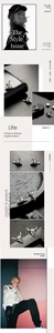 Macro detail of vintage silver bull skull earrings with intricate engraved metal texture