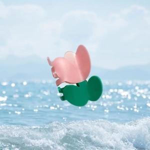 Süße Haarklammern Aus Acetat Tulpenblüte Hase Erdbeere Form Süßer Haarschmuck Für Damen Dekorativer Hai-Clip