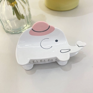 Pinza per Capelli in Acetato a Forma di Elefante Cartone Animato Graziosa Molletta per Capelli per Donna Accessorio per lo Styling