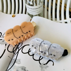 Cute Bird Shape Acetate Hair Claw Clip Vintage Cartoon Animal Shark Clip Large Hairgrip Styling Accessories For Women Girls