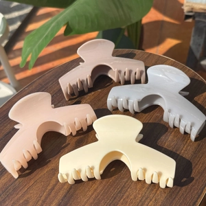 Grande Pince à Cheveux Nœud en Ruban pour Femmes Pince Requin en Plastique Haut de Gamme Accessoires Cheveux Cadeau