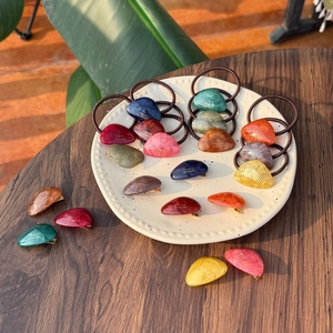 Handgefertigte Acetat Dreieck Webstruktur Haarspange Entenschnabel Clip Und Elastisches Haarseil Damen Französischer Haarschmuck