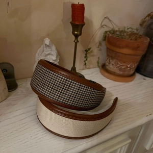 Französisches Retro Hahnentrittmuster Breiter Haarreif Eleganter Stoff Haarband Mit Lederpaspelierung Mode Haarschmuck Für Damen Alltag Büro