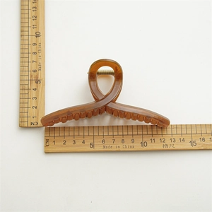 Grande pince à cheveux ambre 11,5 cm de longueur mesure accessoire de coiffure