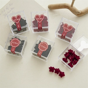 Mini Velvet Flocking Hair Claw Clips Heart Star Rabbit Shape Small Bangs Clips For Women Girls Daily Hair Accessories