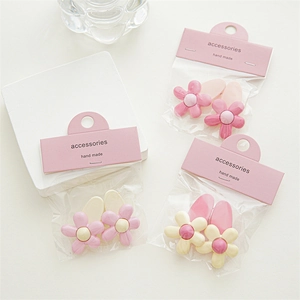 Cute Resin Daisy Flower Hair Clips For Women Sweet Floral Duckbill Clip Hairpin Side Fringe Clips Fashion Hair Accessories Jewelry