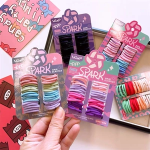 Spark Elastici per Capelli per Neonati e Bambini in Nylon ad Alta Elasticità Mini Supporti per Coda di Cavallo Accessori