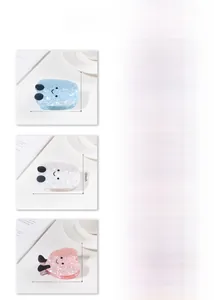 Dettagli di fermagli per capelli effetto marmo in vari colori con dimensioni incluse
