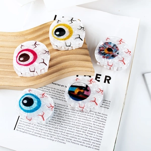 Pince à Cheveux Créative Globe Oculaire Pour Femmes Weirdcore Acétate Halloween Œil Injecté de Sang Accessoire Cheveux