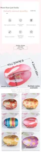 Detailed size specifications for resin flower hair claw clips with 23g weight and 6.9cm length