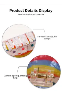 Detail view of the colorful hair claw spring and smooth teeth for strong grip