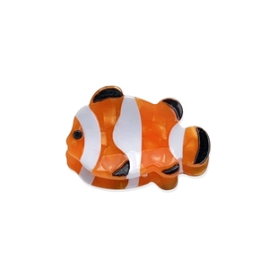 Cute clownfish hair claw clip made of premium acetate for girls and kids