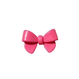 Pince à cheveux noeud rose brillant en acétate pour un style élégant