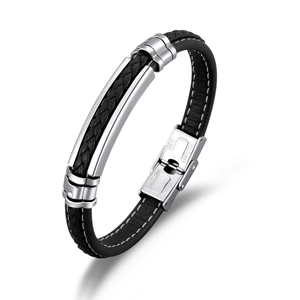 Minimalist Stainless Steel Braided Bracelet For Men Women Geometric Round Electroplated Unisex Fashion Jewelry Accessory Gift