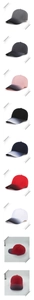 Détails de casquettes de baseball à visière dégradée avec texture maille respirante