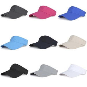 Breathable Mesh Sun Visor Hat For Women Men UV Protection Extended Brim Empty Top Sporty Running Tennis Golf Beach Summer Cap