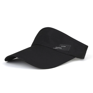 Macro detail of black breathable mesh visor with white symbor printed lettering