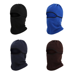 Cagoule En Polaire D'Hiver Masque Facial Thermique Coupe-Vent Pour Cyclisme En Plein Air Ski Hommes Femmes Chauffe-Cou