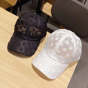 Berretto da Baseball in Pizzo Floreale da Donna Traforato Traspirante Cappello da Sole Casual Estivo Per Viaggi Moda
