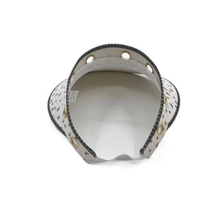 Polka dot sun visor with PVC brim and breathable metal eyelets for UV protection