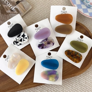 Barrettes Cheveux en Acrylique en Forme de Goutte d'Eau Style Coréen pour Femmes Petites Pinces à Bec de Canard Accessoires de Mode