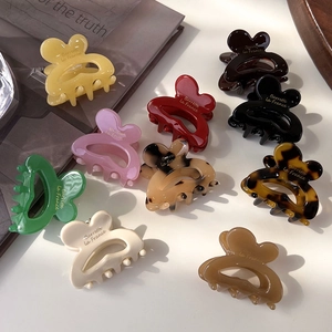Pinces à cheveux papillon Barrette La France en plusieurs couleurs et motifs élégants
