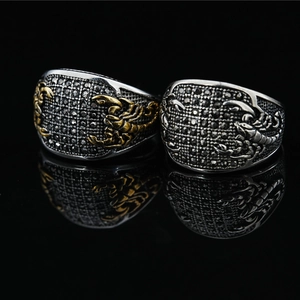 Bague Scorpion en Acier Inoxydable Vintage Punk pour Hommes Femmes Exagéré Avec Strass Noir Incrusté Bijoux Hip Hop Biker