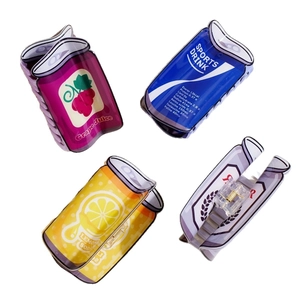 Detail showing colorful PVC soda can hair claws with sturdy metal spring mechanism