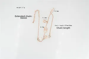Macro view of rose gold titanium steel anklet with hexagram star and cross charms